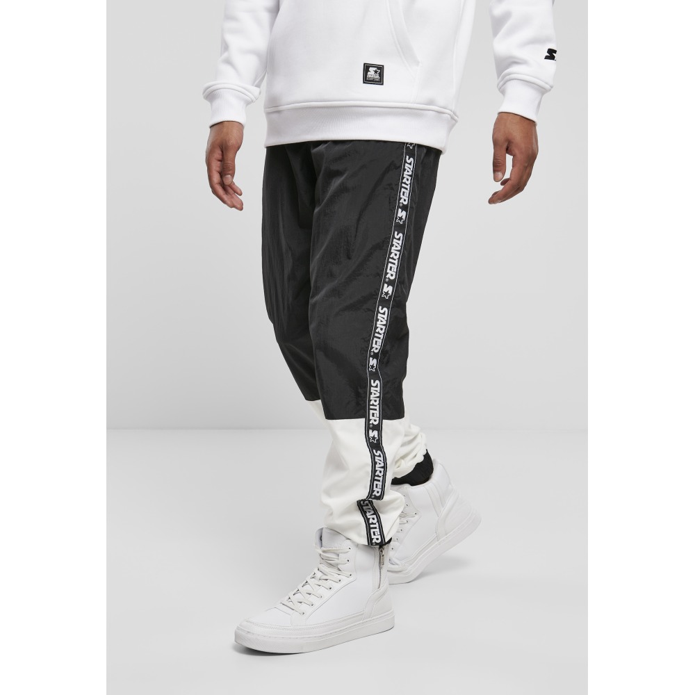 Starter Black Label - Logo Pantalon de jogging homme - Noir/Blanc